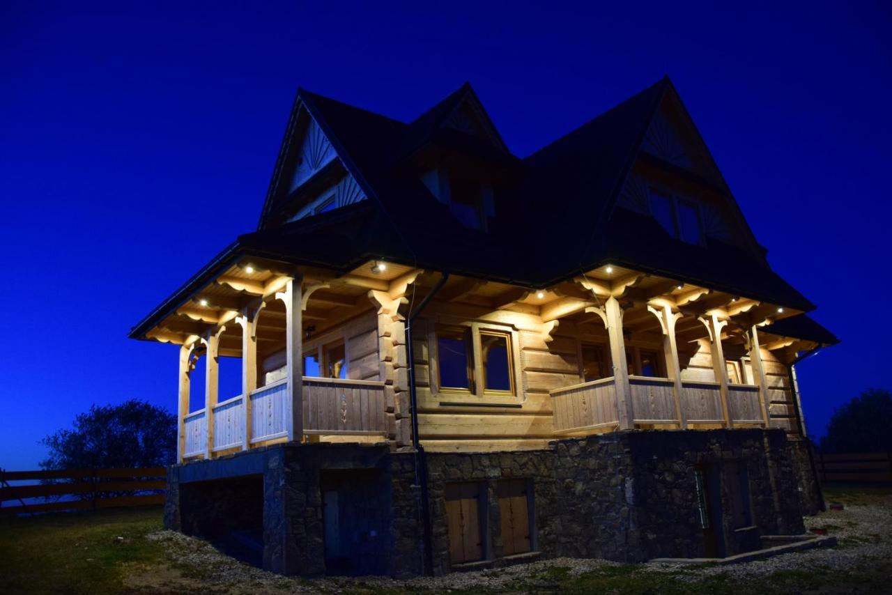 Dom Z Widokiem Na Wierchy - Panorama Na Tatry - Traditional Folk House Gliczarów Kültér fotó
