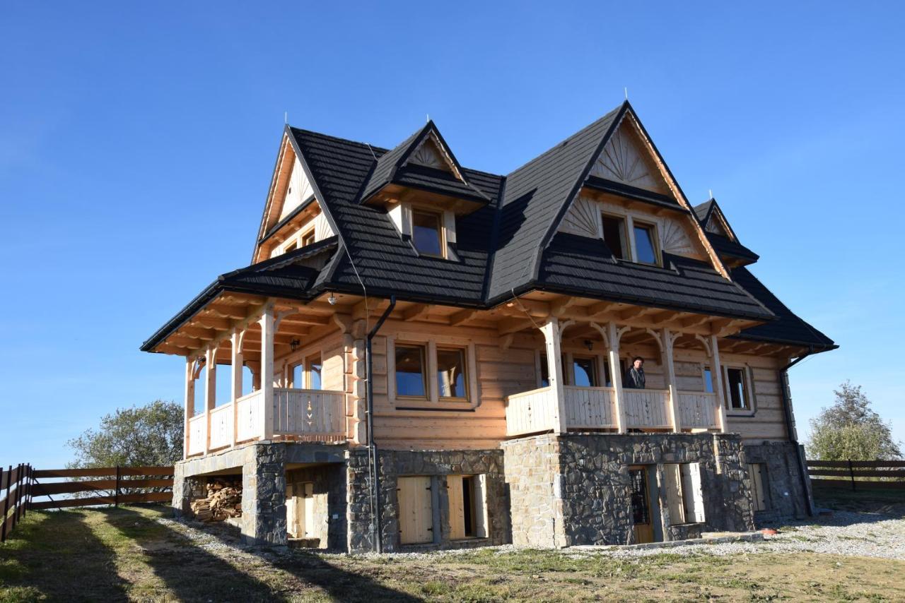 Dom Z Widokiem Na Wierchy - Panorama Na Tatry - Traditional Folk House Gliczarów Kültér fotó