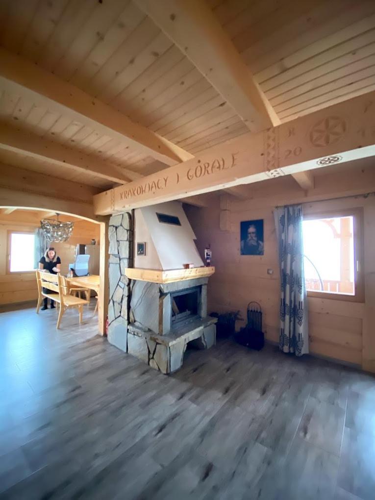 Dom Z Widokiem Na Wierchy - Panorama Na Tatry - Traditional Folk House Gliczarów Kültér fotó
