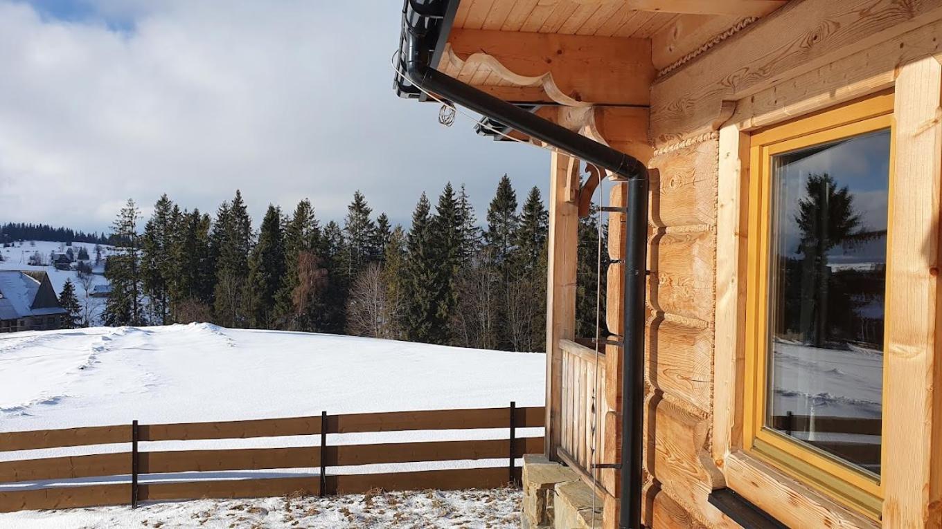 Dom Z Widokiem Na Wierchy - Panorama Na Tatry - Traditional Folk House Gliczarów Kültér fotó
